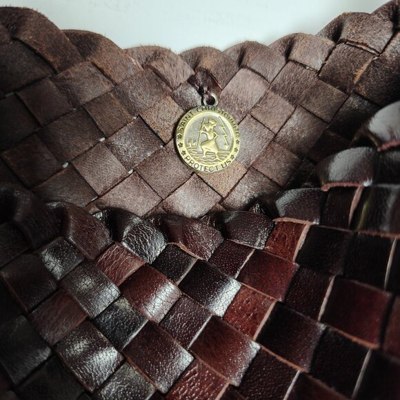 DRAGON DIFFUSION Rosanna shoulder chocolate brown bag - Picture 12 of 13